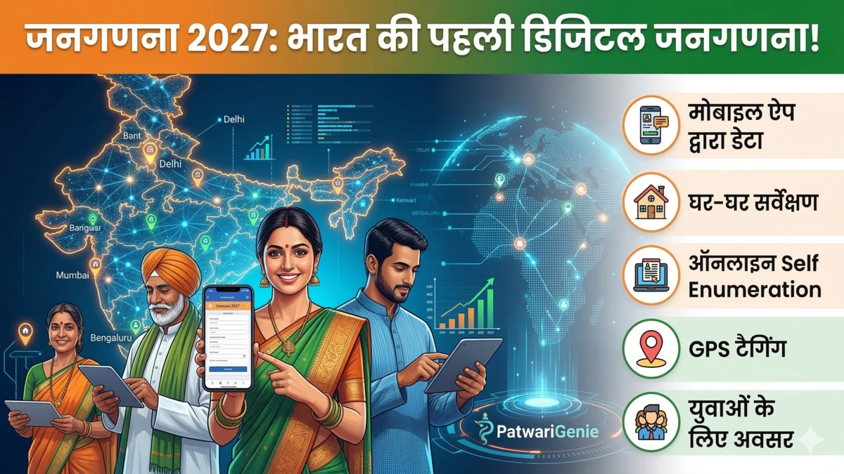 जनगणना 2027: Enumerator-Supervisor भुगतान, पूरा शेड्यूल और मध्य प्रदेश के युवाओं के लिए बड़ा मौका